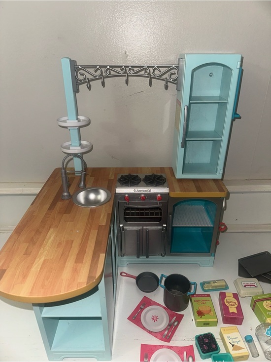 American Girl Other - American Girl Doll Kitchen Set and Accessories